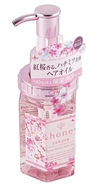 & Honey Hair Oil SAKURA Edition
