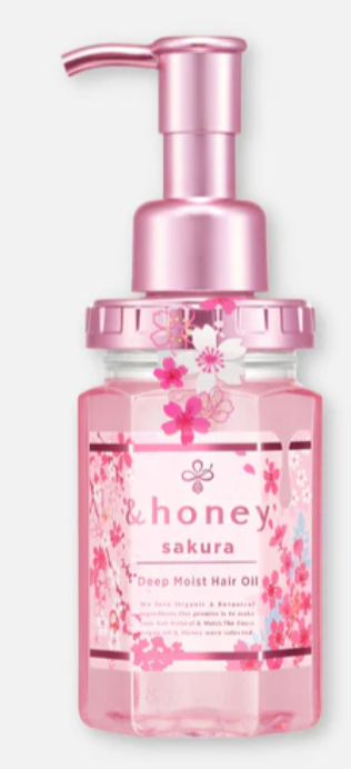 & Honey Hair Oil SAKURA Edition